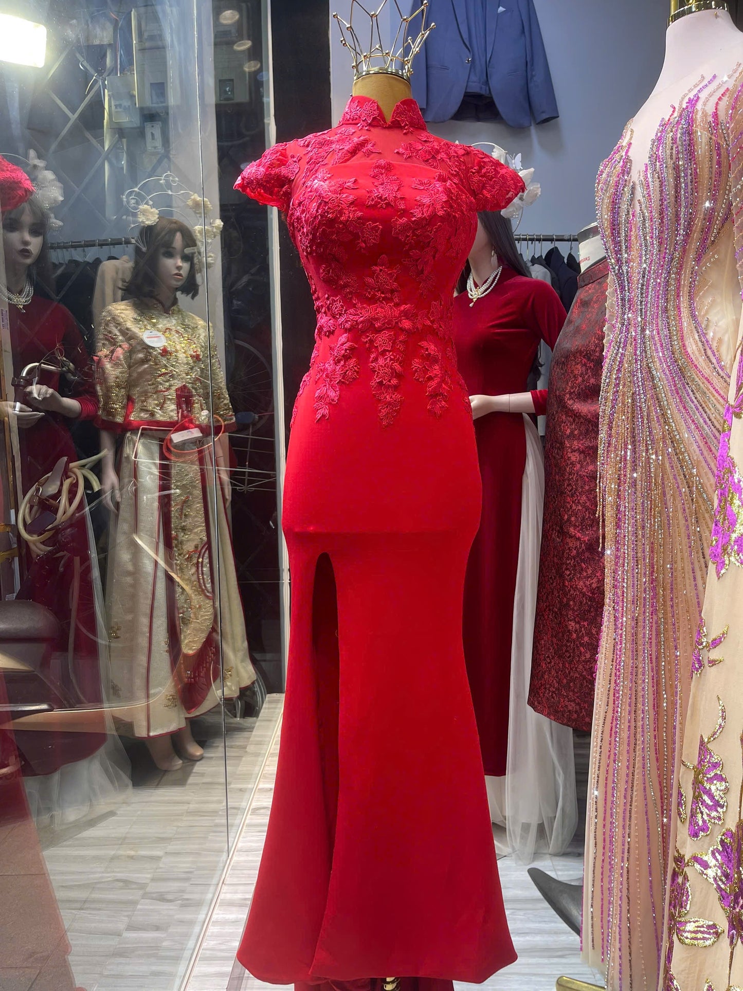 Wedding cheongsam