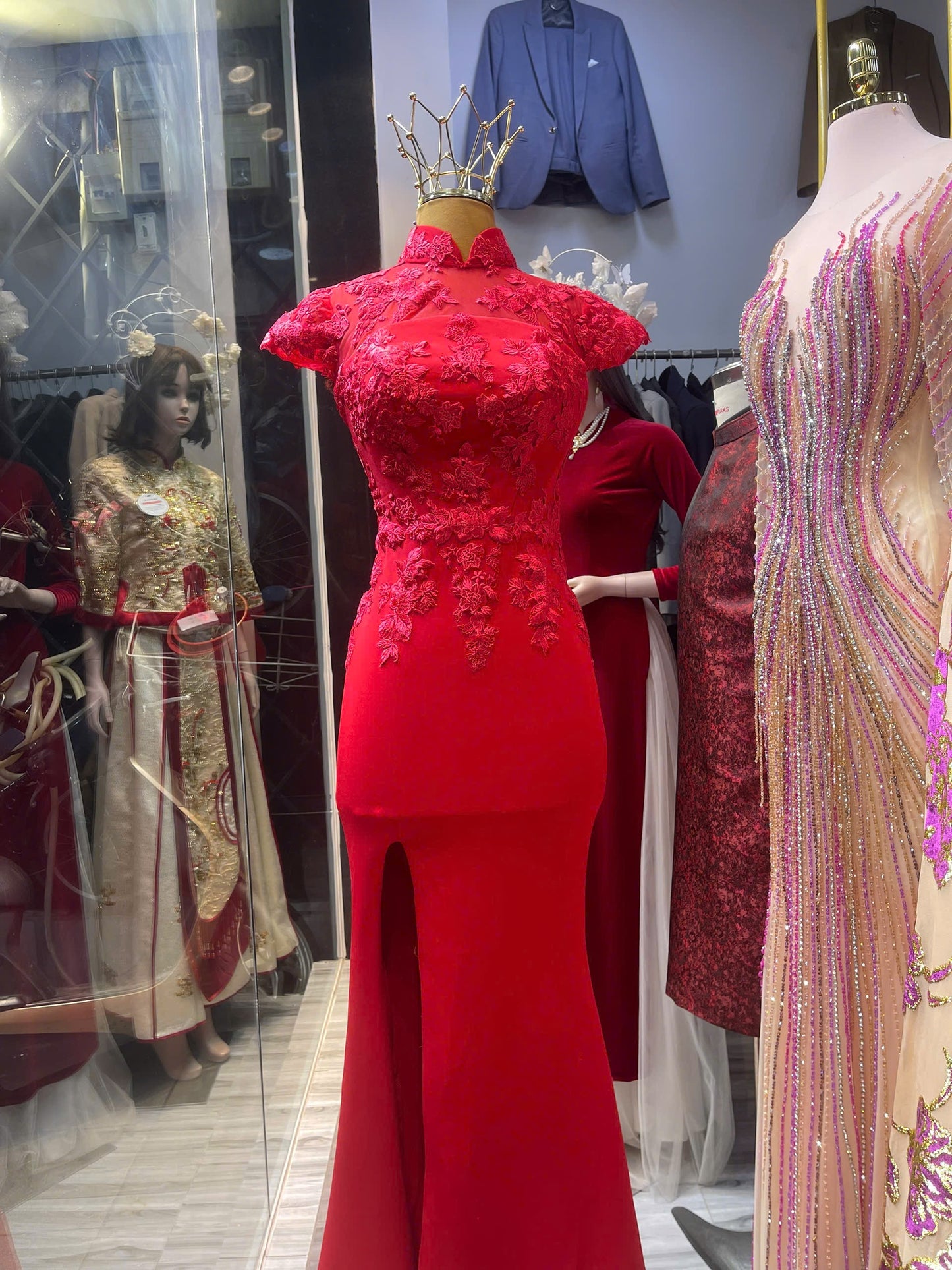 Wedding cheongsam
